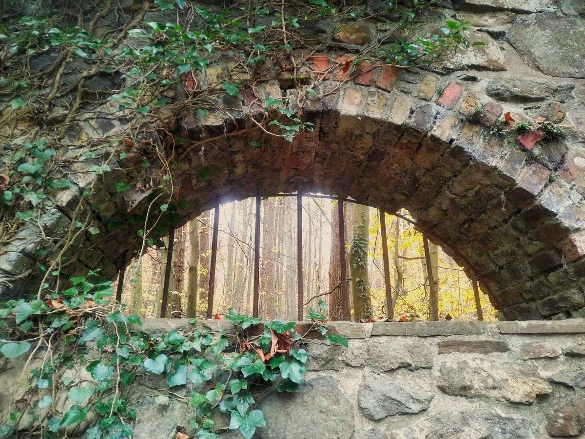 Heisterbach Mauerfenster