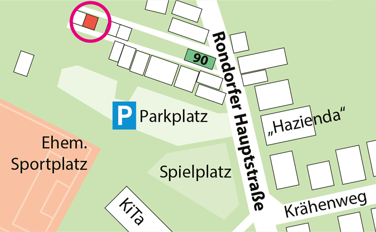 Toni-Rondorf Lageplan